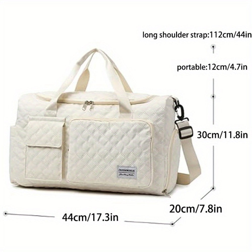 Travel Toiletry Bag – for Travel, Weekender Shoe Compartment Toiletry Oxford – detail view 18