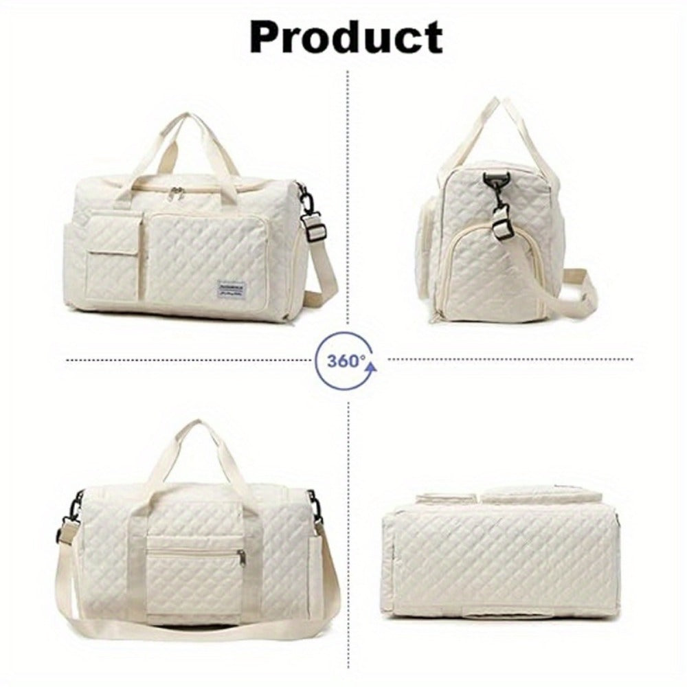 Travel Toiletry Bag – for Travel, Weekender Shoe Compartment Toiletry Oxford – detail view 20