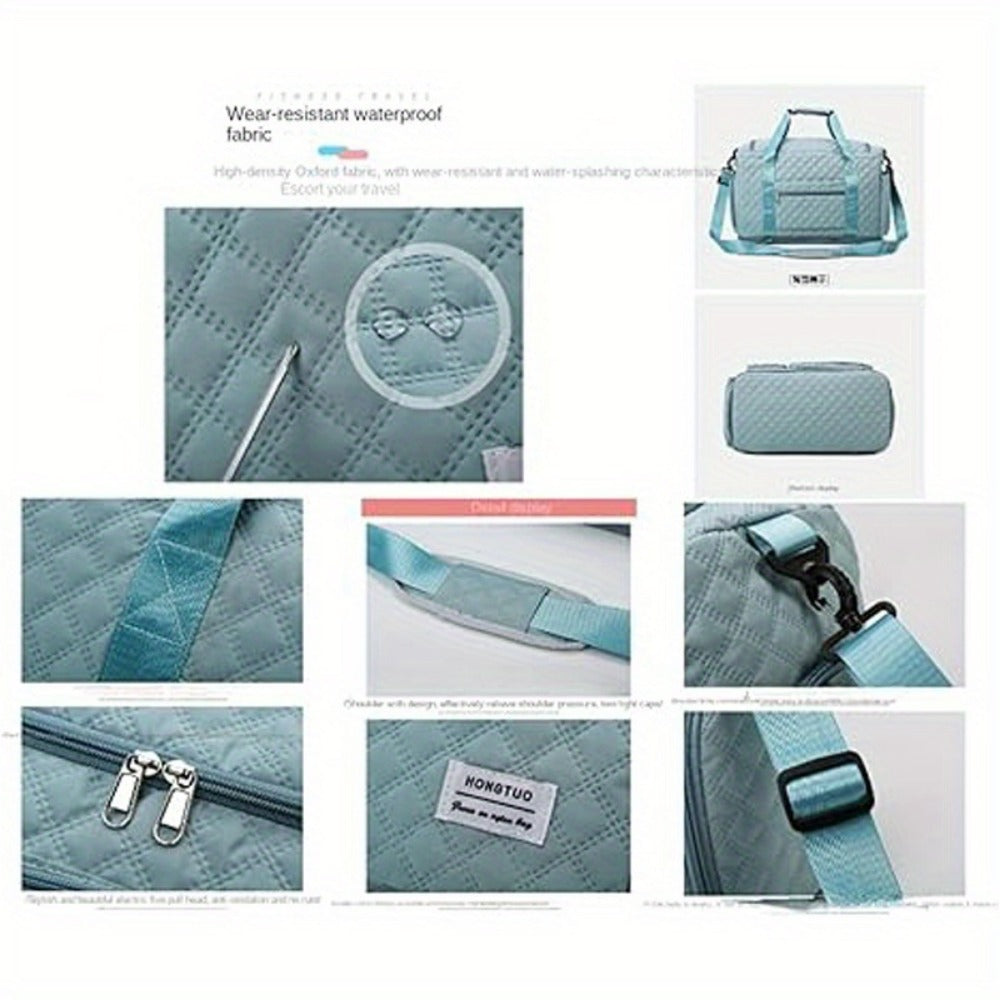 Travel Toiletry Bag – for Travel, Weekender Shoe Compartment Toiletry Oxford – detail view 21