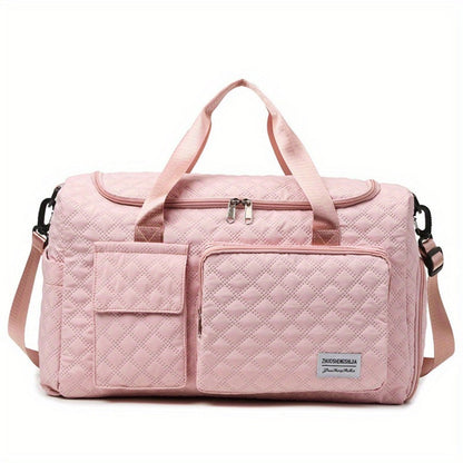 Travel Toiletry Bag – for Travel, Weekender Shoe Compartment Toiletry Oxford – detail view 7