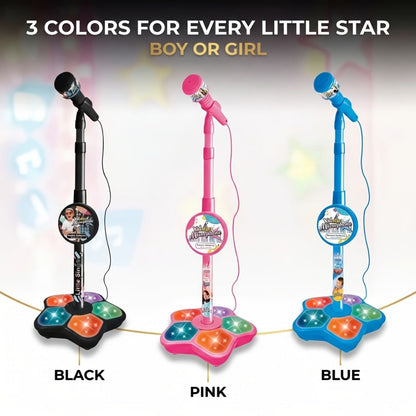 Toy Microphone with Stand, Lightweight Amplified Singing Toy for Kids detail image - detail view 9