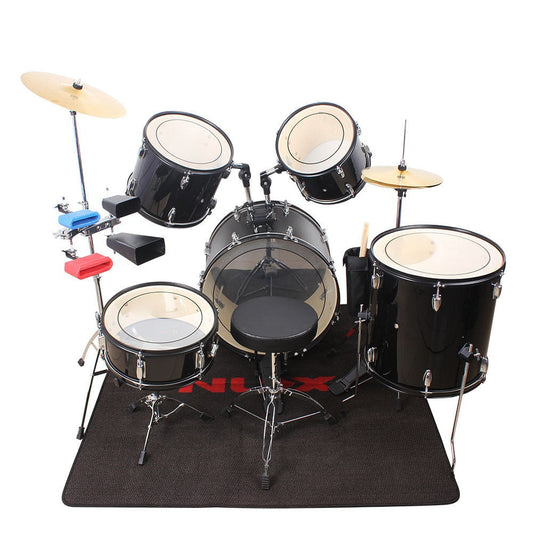 Transparent Drum Head Set, 12 to 22-Inch Heads for Compatible Drum Kits detail image
