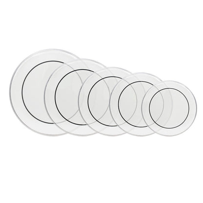 Transparent Drum Head Set, 12 to 22-Inch Heads for Compatible Drum Kits detail image - detail view 3