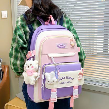 Travel Backpack – 5-Piece, Large Capacity, Lightweight, for Travel & School – detail view 18