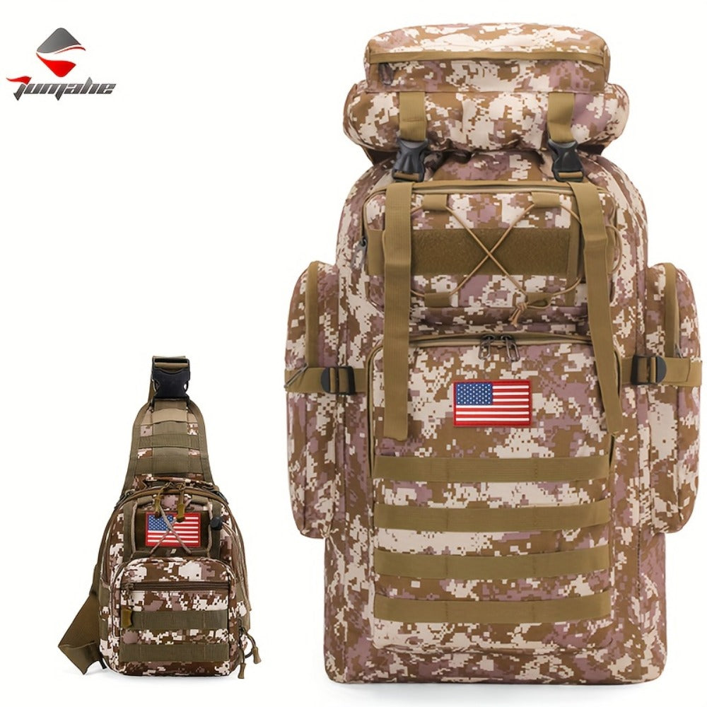 Travel Backpack – 80L, Large Capacity, Multi-Pocket – detail view 15