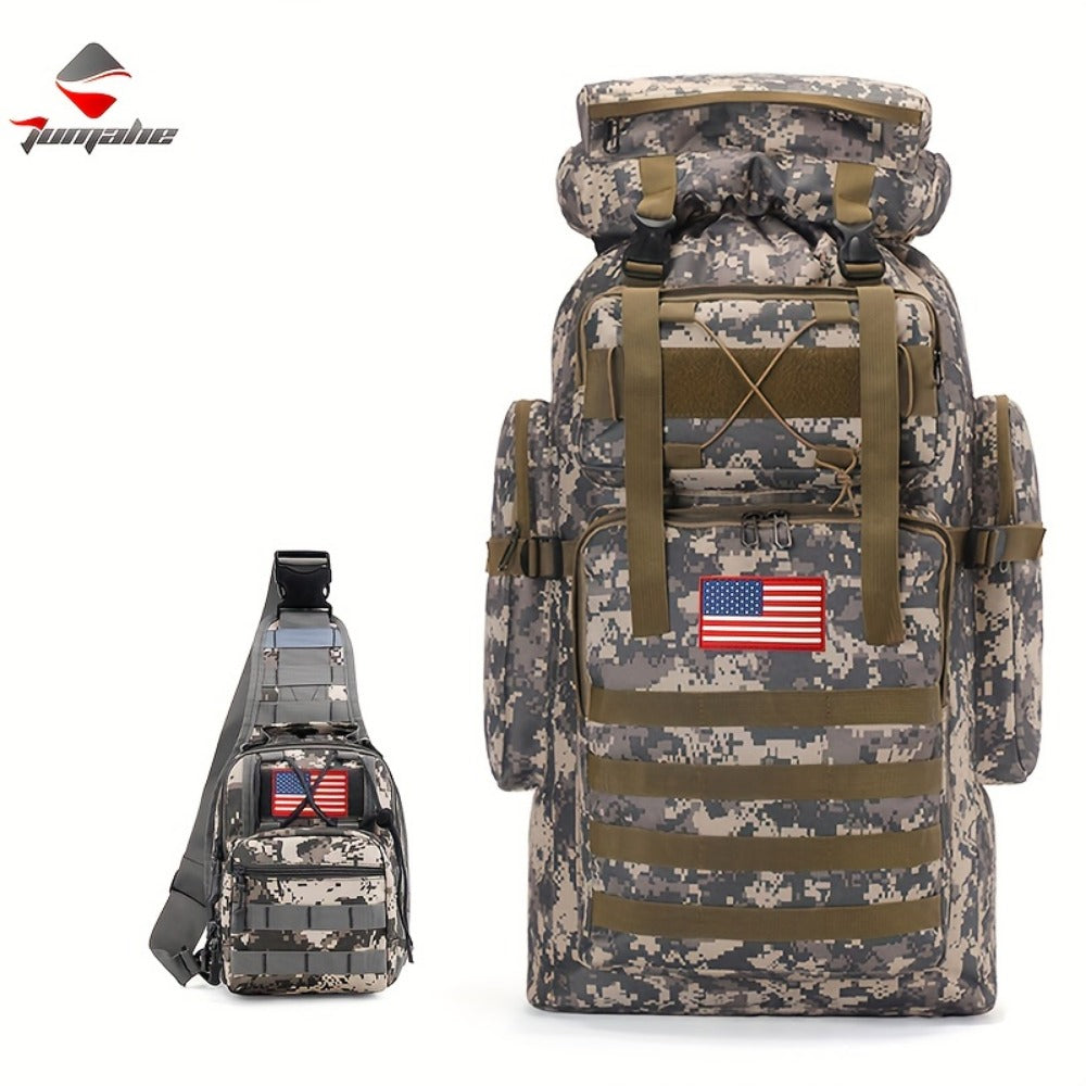 Travel Backpack – 80L, Large Capacity, Multi-Pocket – detail view 13