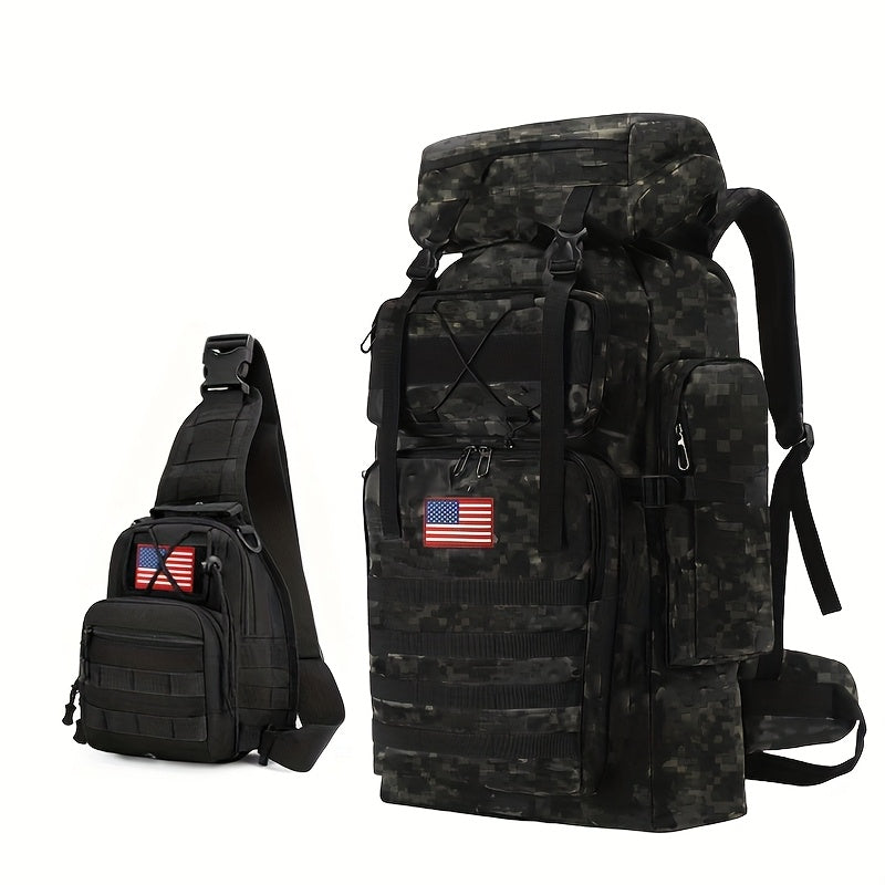 Travel Backpack – 80L, Large Capacity, Multi-Pocket – detail view 2
