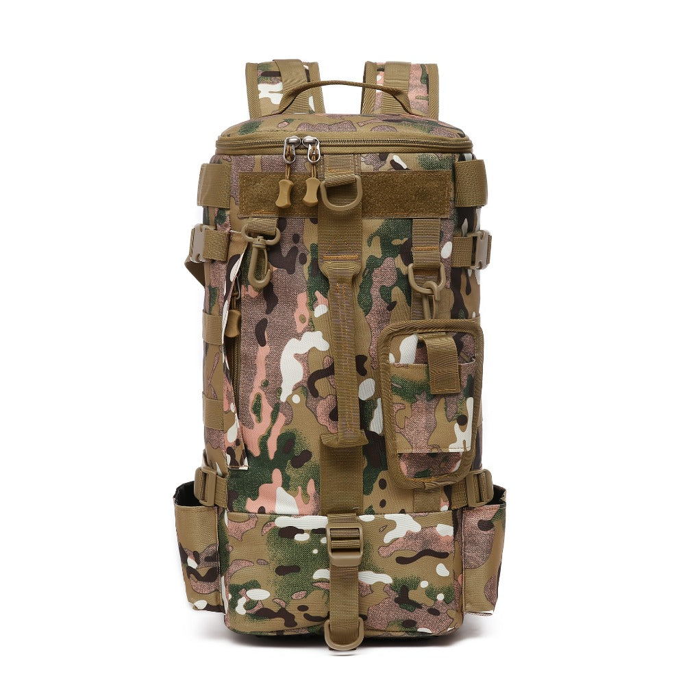 Travel Backpack – Convertible, Fishing Lure Compartment Dry Wet – detail view 14