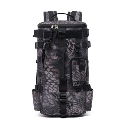 Travel Backpack – Convertible, Fishing Lure Compartment Dry Wet – detail view 19