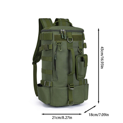 Travel Backpack – Convertible, Fishing Lure Compartment Dry Wet – detail view 24