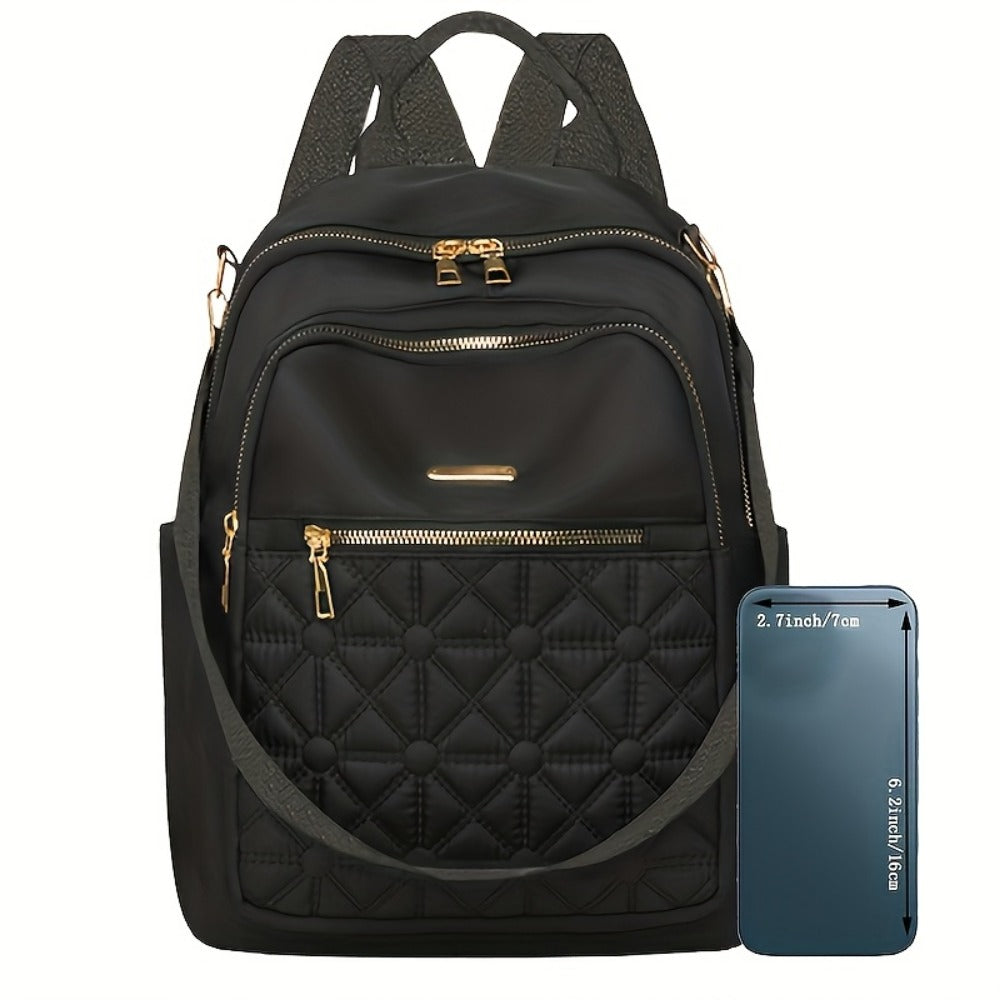 Travel Backpack – Nylon, Water Resistant, for Travel & Work – detail view 11