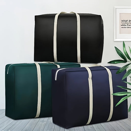 Travel Organizer Bag – 3 Pack, Foldable, for Travel – front view