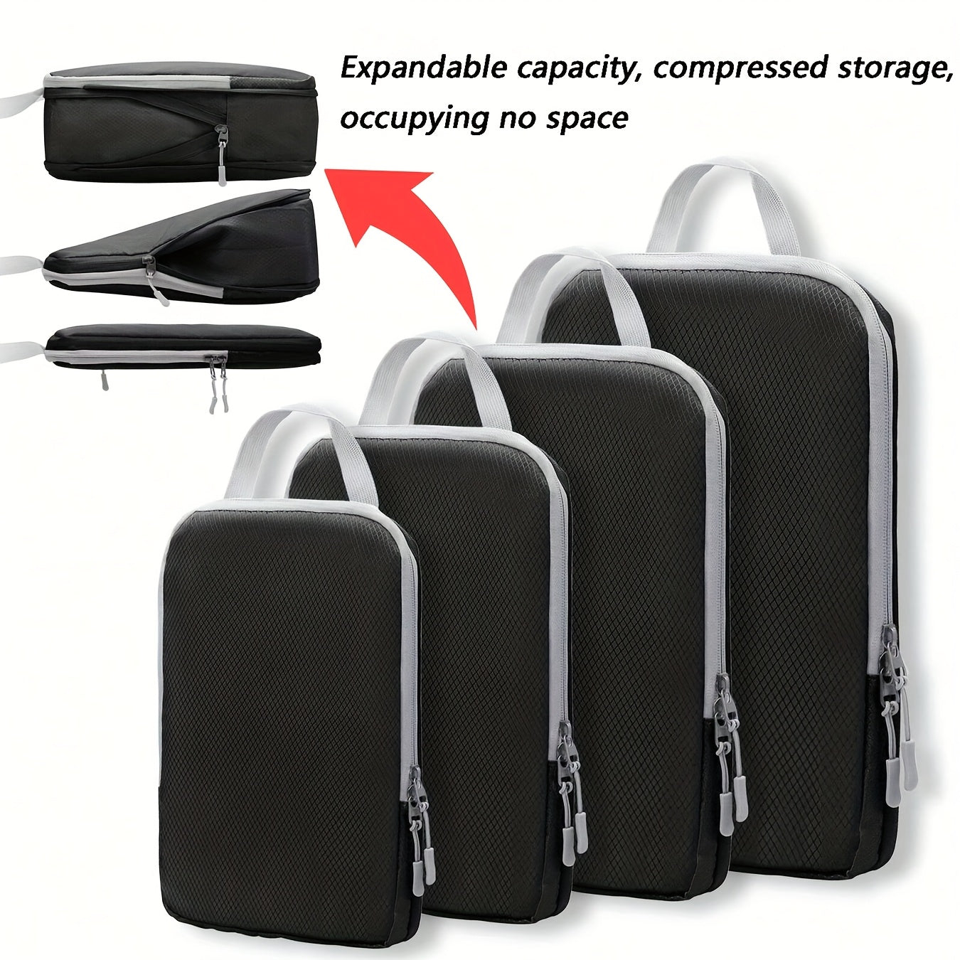 Travel Organizer Bag – 4PCS, Lightweight, Expandable, for Travel – detail view 16