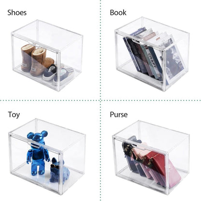 Travel Organizer Bag – Clear, Clear Acrylic Organizer Closet Storage – detail view 18