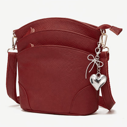 Travel Organizer Bag – Genuine Leather, Adjustable Strap, for Travel & Work – detail view 38