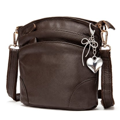 Travel Organizer Bag – Genuine Leather, Adjustable Strap, for Travel & Work – detail view 39