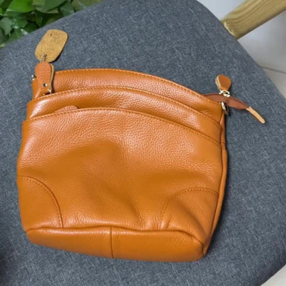 Travel Organizer Bag – Genuine Leather, Adjustable Strap, for Travel & Work – detail view 26