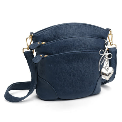 Travel Organizer Bag – Genuine Leather, Adjustable Strap, for Travel & Work – detail view 12