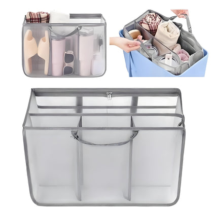 Travel Organizer Bag – for Travel, Large Beach Organizer Insert Multifunctional – front view - product view 9