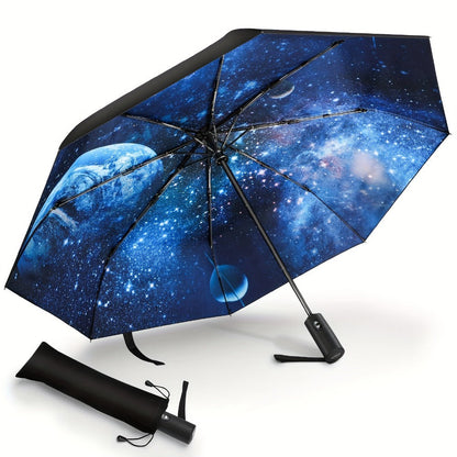 Travel Umbrella – Compact, Windproof, Foldable, for Travel & Work – detail view 11