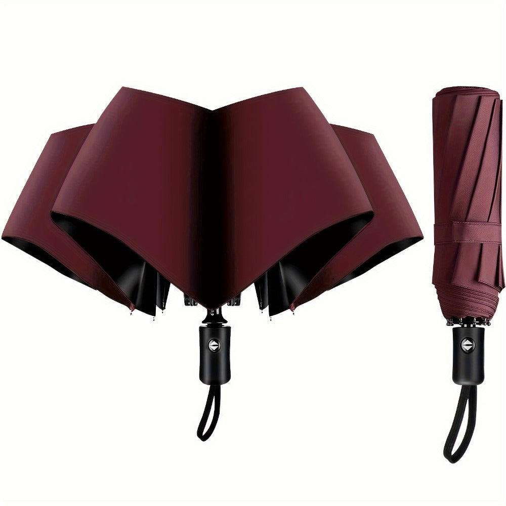 Travel Umbrella – Compact, Windproof, Foldable, for Travel & Work – detail view 13