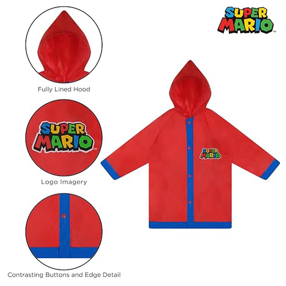 Travel Umbrella – Waterproof, Super Mario Kids Umbrella Rain – detail view 5