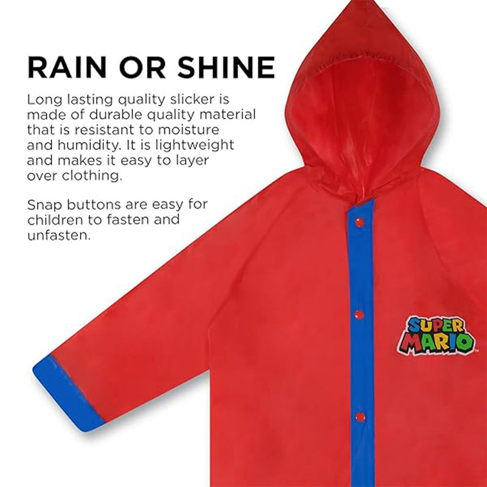 Travel Umbrella – Waterproof, Super Mario Kids Umbrella Rain – detail view 6