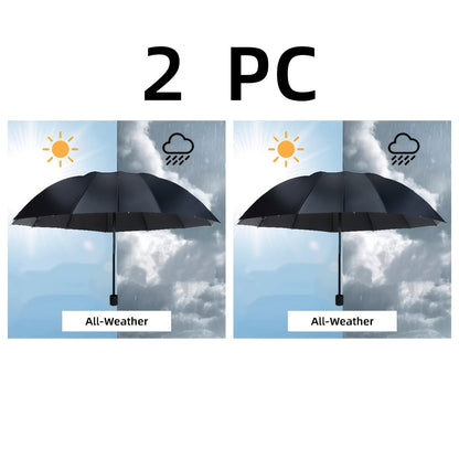 Travel Umbrella – Windproof, Waterproof, Compact, for Travel & Work – detail view 21