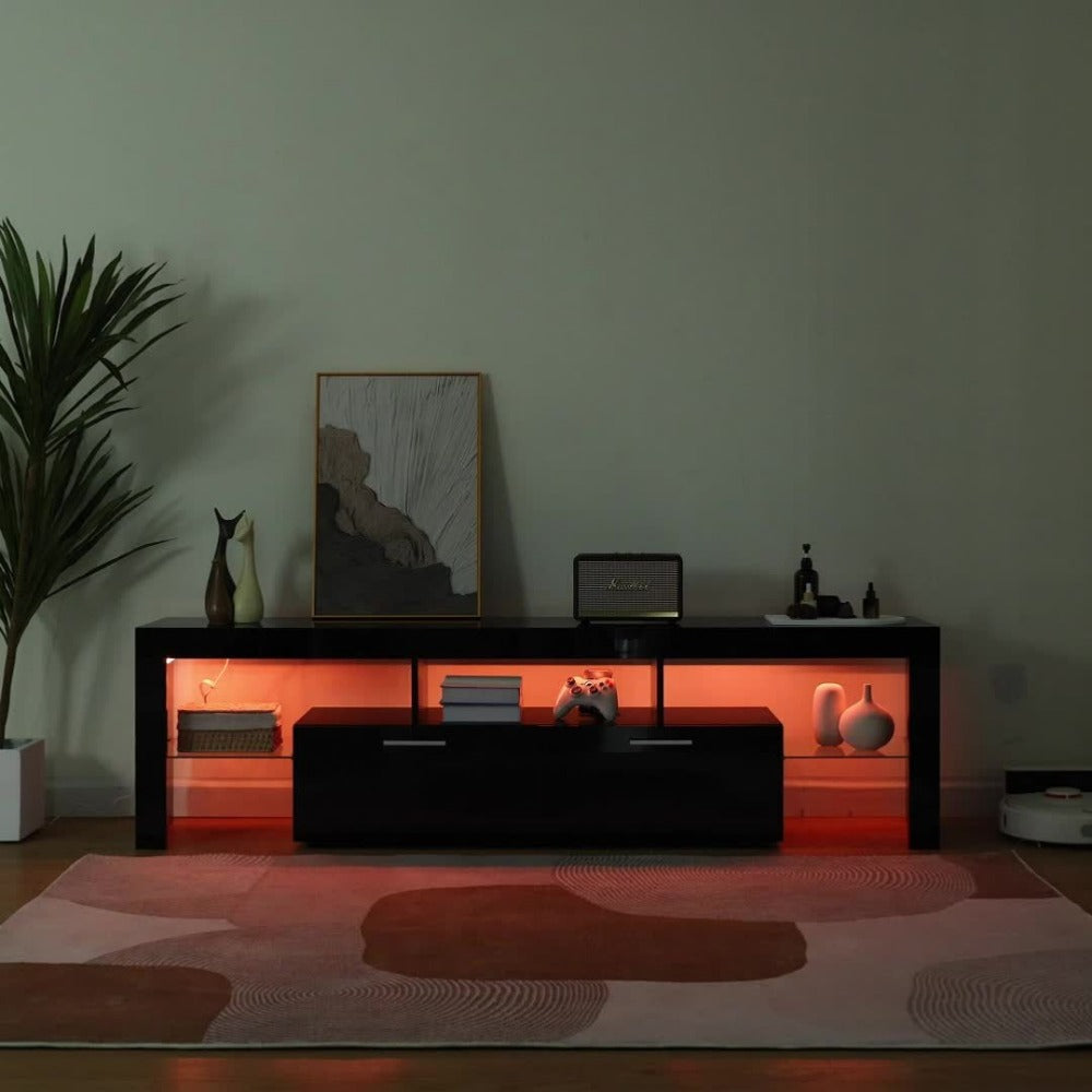 TV Stands And Entertainment Centers with LED Lighting for Living Room detail image - detail view 13