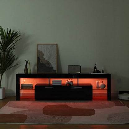 TV Stands And Entertainment Centers with LED Lighting for Living Room detail image - detail view 13