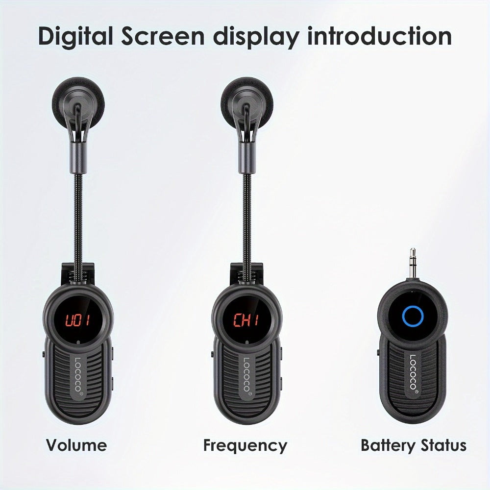 UHF Wireless Instrument Microphone for Saxophone, Brass and Winds detail image - detail view 6