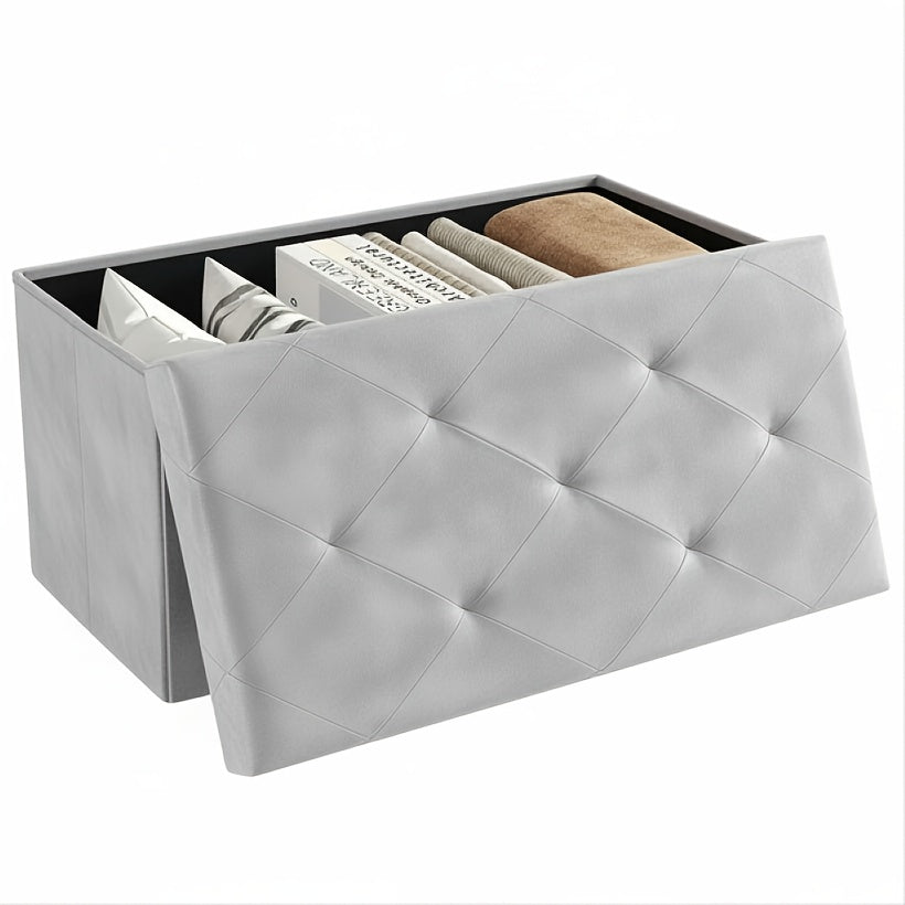 Ottoman shown in the GREY, 30INCH option