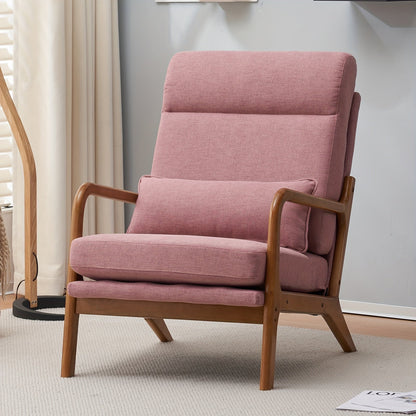 Accent Chair shown in the Linseed-Pink, 1set option