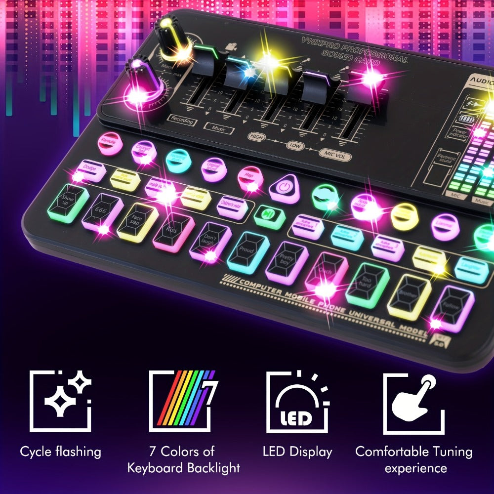 USB Audio Interface, 36V, USB, Podcast, Equipment, Bundle for Recording and Streaming detail image - detail view 6