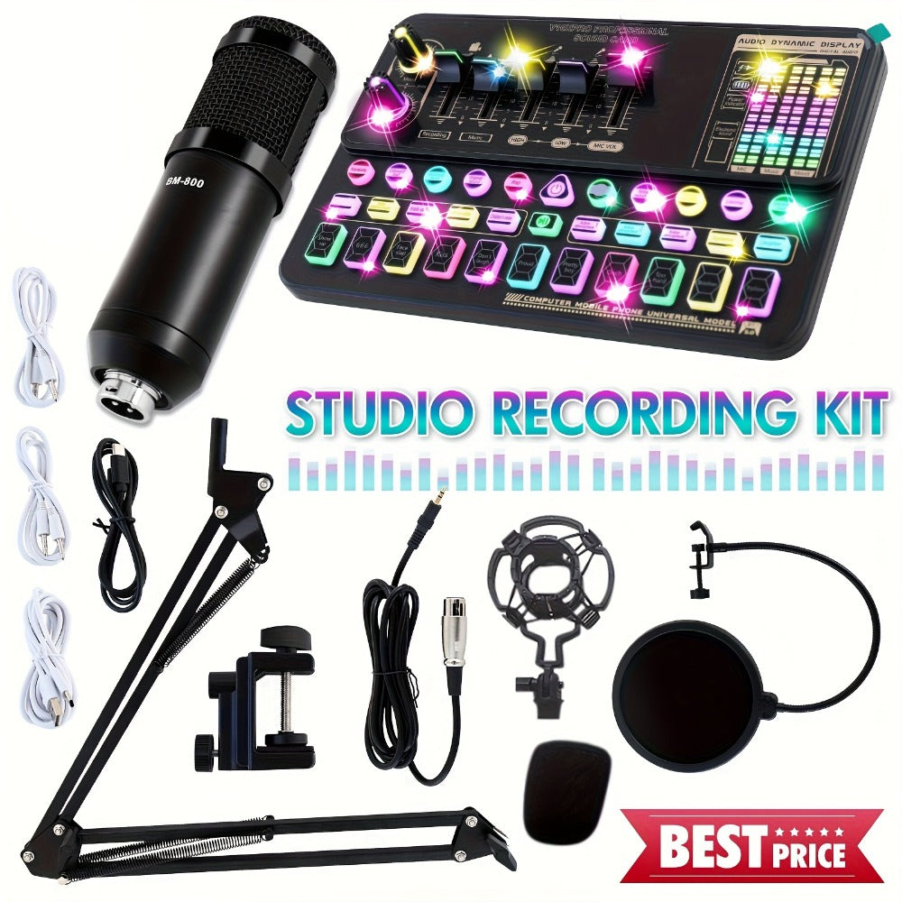 USB Audio Interface, 36V, USB, Podcast, Equipment, Bundle for Recording and Streaming detail image - detail view 7