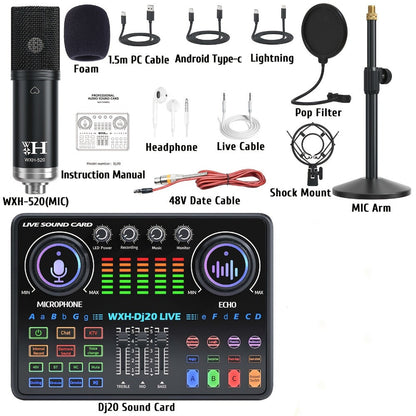 USB Audio Interface, 48 volts, Wireless, USB-C, Podcast, Equipment for Recording detail image - detail view 3