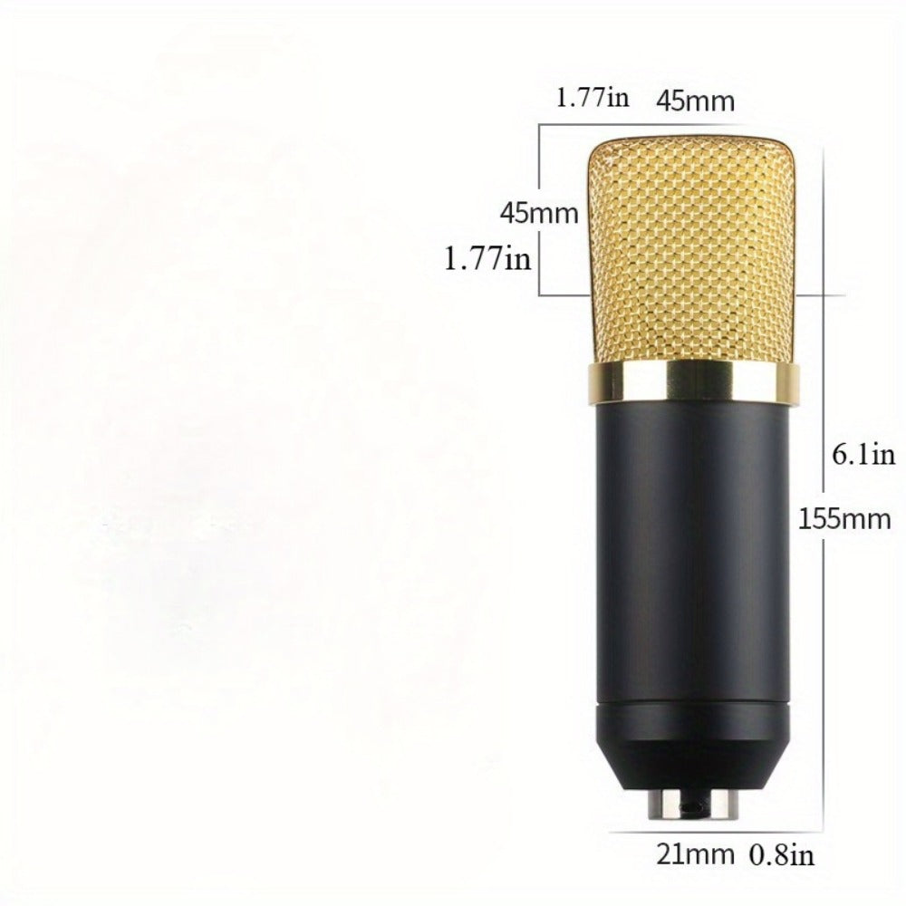 USB Audio Interface, 5Mm, USB, Adjustable, Condenser, Microphone for Recording detail image - detail view 5