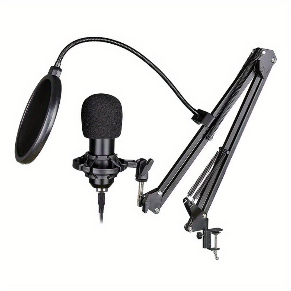 USB Audio Interface, 5Mm, USB, Adjustable, Condenser, Microphone for Recording detail image - detail view 6
