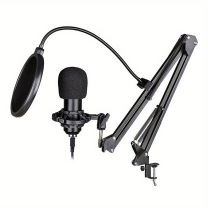 USB Audio Interface, 5Mm, USB, Adjustable, Condenser, Microphone for Recording detail image - detail view 6
