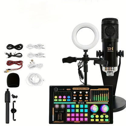 USB Audio Interface, 5V, Wireless, USB-C, Podcast, Microphone for Recording and Streaming detail image - detail view 7