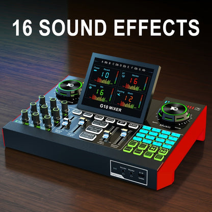USB Audio Interface, Condenser, USB, Tenlamp, G10, Pro for Recording and Streaming detail image - detail view 17