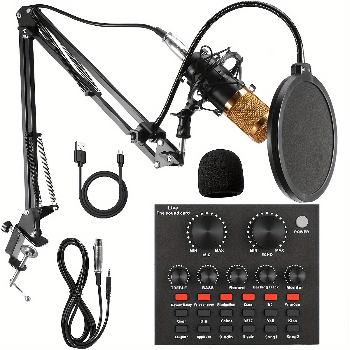 USB Audio Interface shown in the V8-JIN option