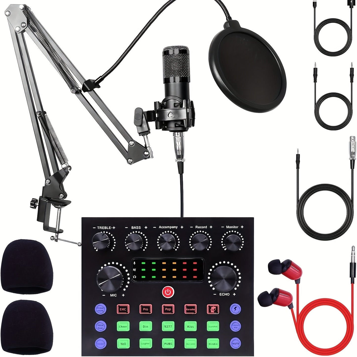USB Audio Interface shown in the V8S + BM800 option