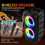 Black + 1 Wired Microphone