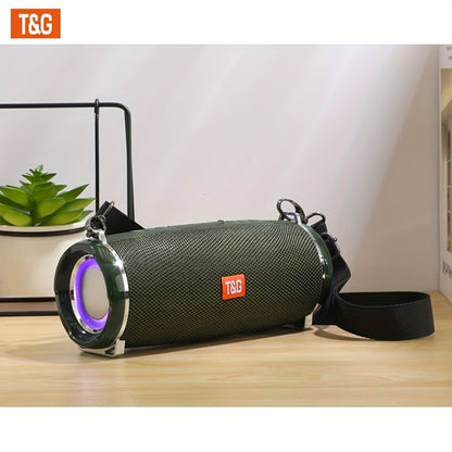 Bluetooth Speaker T&G TG192 with 2400mAh Battery, IPX4 Rating, RGB Breathing Light and Five Color Options