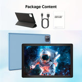blue Tablet + Case