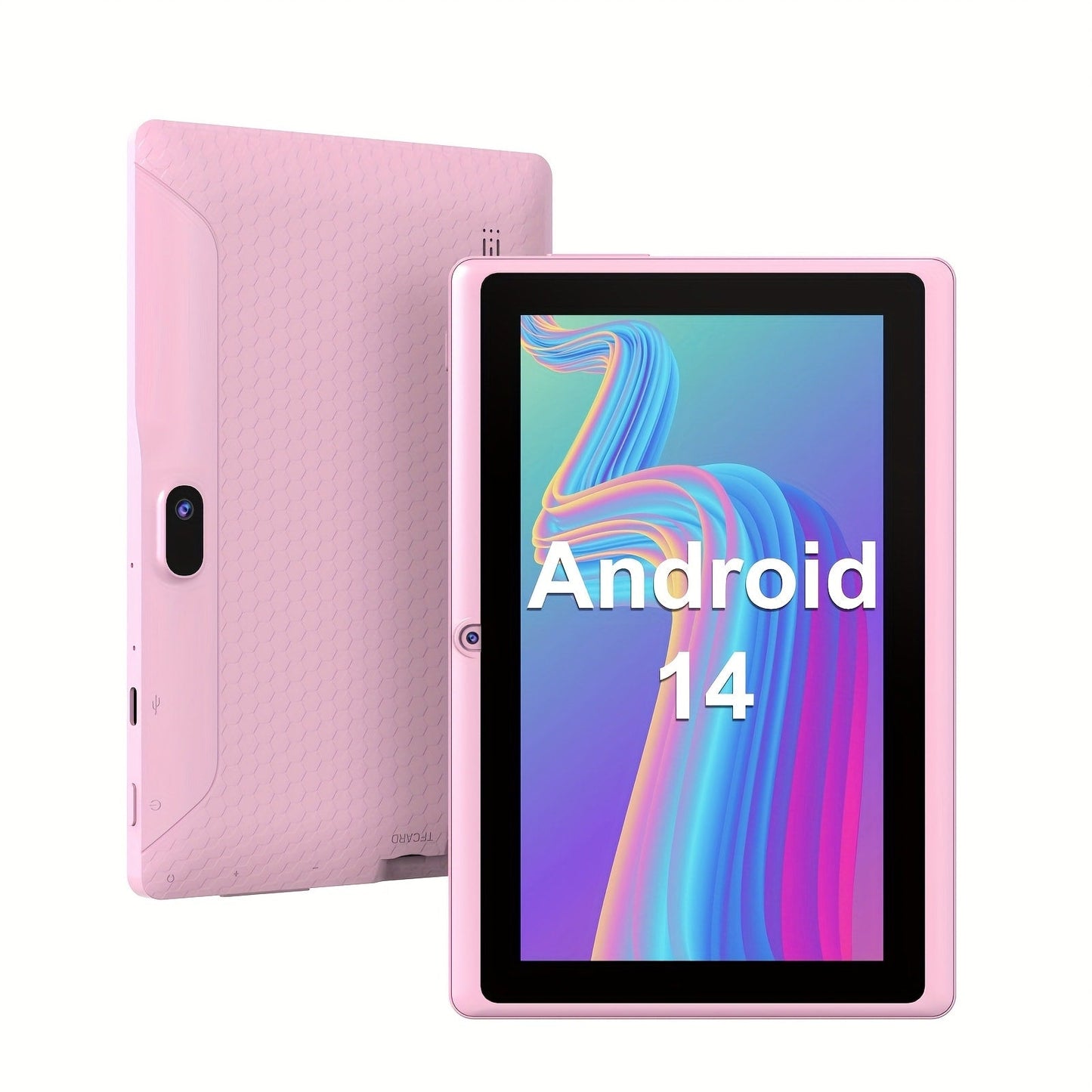 Portable Android 14 Tablet 7 Inch 32GB Storage 512GB SD Expandable Quad-Core 1024x600 IPS HD for an Everyday Personal Care Routine