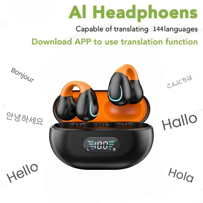 156-Language Real-Time Translation Earbuds Bluetooth 5.4 3-in-1 Mode Noise Cancelling Wireless for an Everyday Personal Care Routine