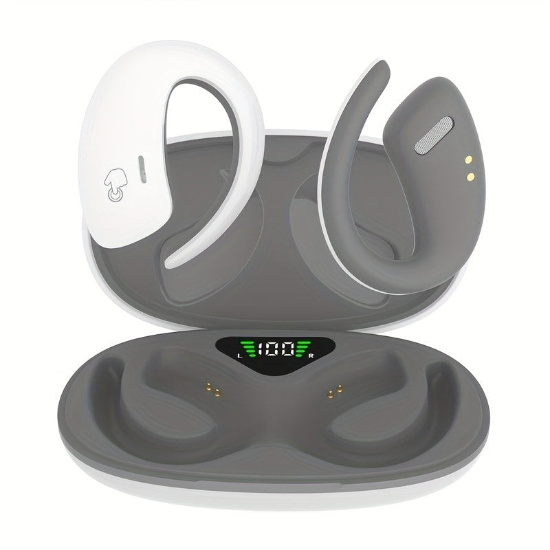 90H Wireless Earphones ENC Noise Cancellation 3D Deep Bass Secure Earhook Sport Running Earbuds for an Everyday Personal Care Routine