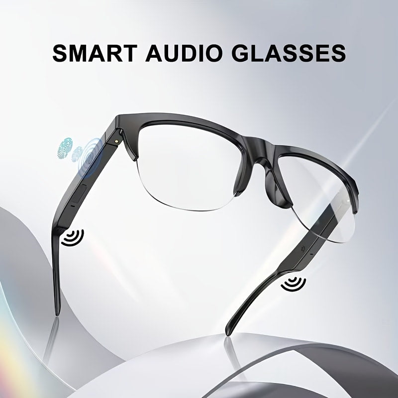 Smart Audio Glasses Wireless Bluetooth Open-Ear Speakers Built-In Mic Hands-Free Calls Music for an Everyday Personal Care Routine